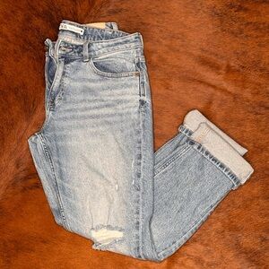 Levi's Light Blue Cropped Jeans